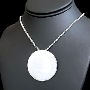 Vintage Mexico Large Sterling silver pendant